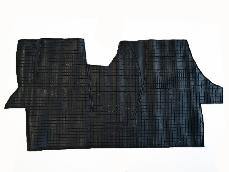 Gummimatte schwarz für einen VW T6.1.